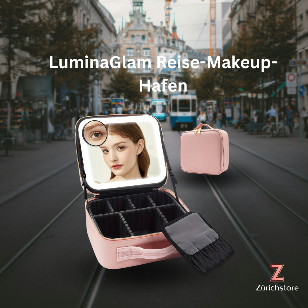 LuminaGlam Reise-Makeup-Hafen